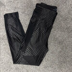 Full length Puma Black & Gray Leggings size S